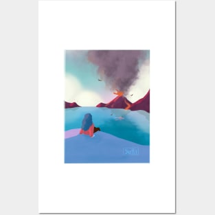Mountain Blue Posters and Art